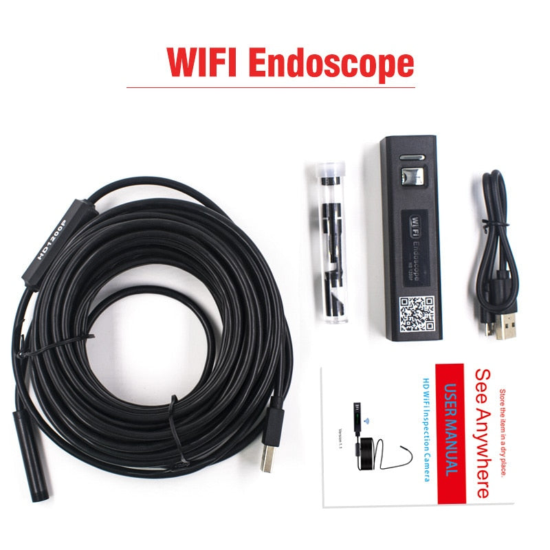 3.9mm/8mm Wireless Endoscope Camera - Sdoutfit